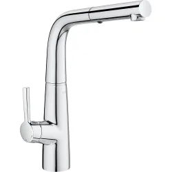 Grifo monomando de cocina con ducha extraíble Syra