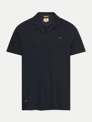 Poloshirt mit Resortkragen Schwarz 3XL