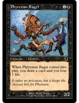 Phyrexian Rager (foil) Apocalypse - Magic: The Gathering - FashionsVida