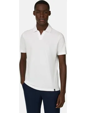Polo de algodón pima - Boggi Milano - FashionsVida