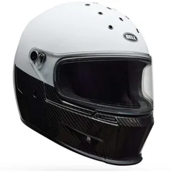 Casco Moto Integrale ELIMINATOR CARBON DIVERGE Bianco N taglia S