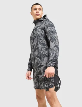 Mens Pantaloncino Fujitrail All Over Print - Nero, nero nero Uomo taglia XL - Asics - FashionsVida