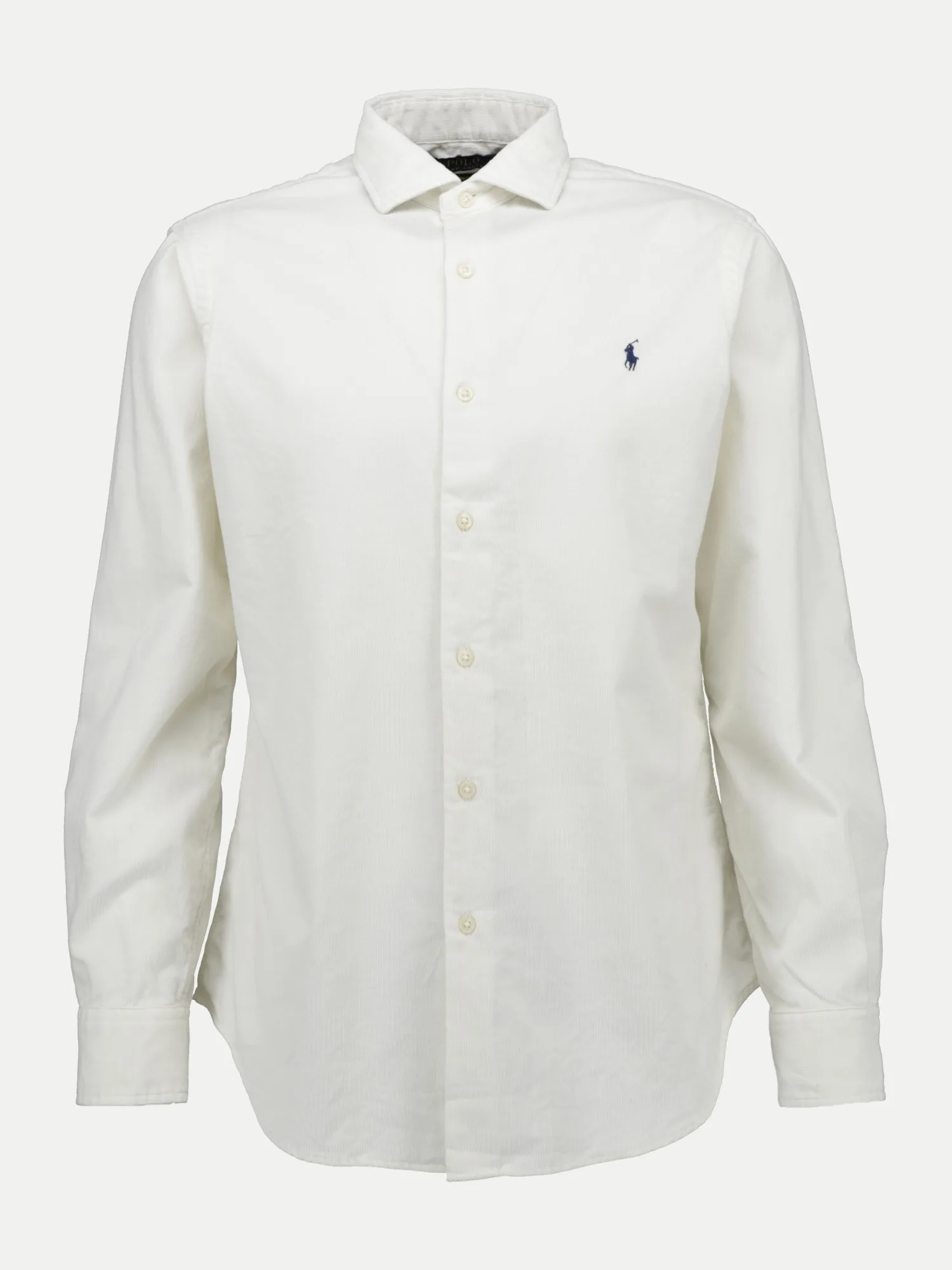 Polo Custom-Fit Cordhemd Weiß M - Ralph Lauren - FashionsVida