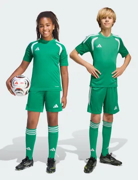 Short Tiro26 League 13-14A Team Green / White - Adidas - FashionsVida