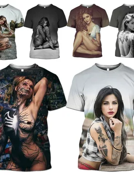 Summer Fashion Model Goddess Men 3d Printed T-shirt Clothing T-shirt Cool Fashion Sexy Comfortable Breathable Top - Aliexpress - FashionsVida