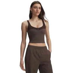 T-shirt Sans Manches Motion Colorblock Brown / Peppercorn XS