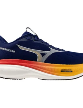 Wave Rider 30 Laufschuhe Herren Beacon Blue Gr. 41 - Mizuno - FashionsVida