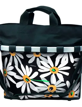 Borsa Da Bicicletta Oval M 17l Marguerites - Klickfix - FashionsVida