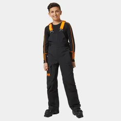 Junior Summit Waterproof Ski Bib Trousers Black 10 - Black - Unisex