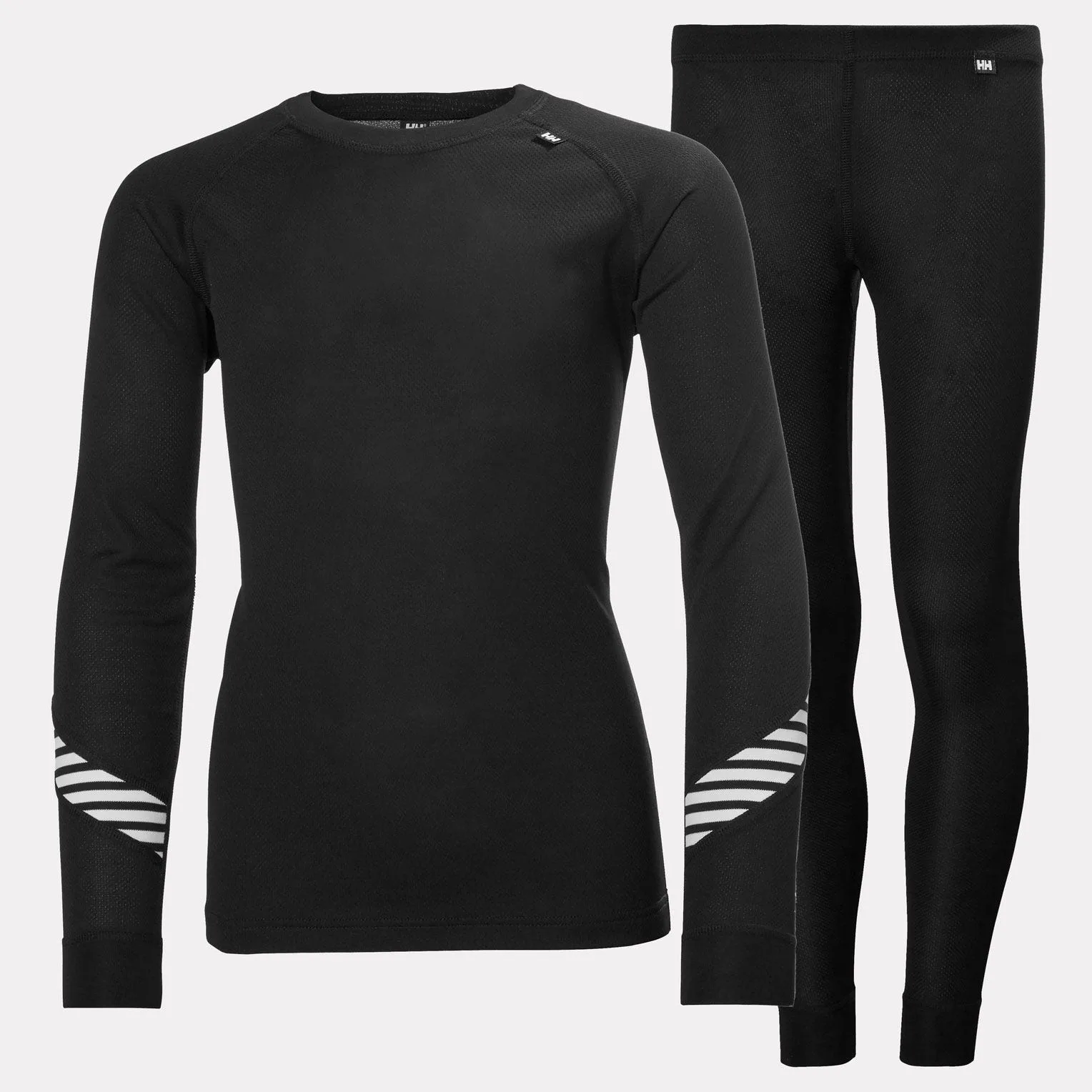 Junior HH Lifa Lightweight Base Layer Set Black 10 - Black - Unisex - Helly Hansen - FashionsVida
