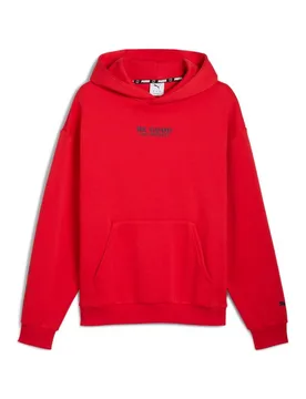 Kapuzenpullover - Hoops x E.T. Hoodie - S bis XXL - für Männer - Größe L - rot - Männer - male - Puma - FashionsVida