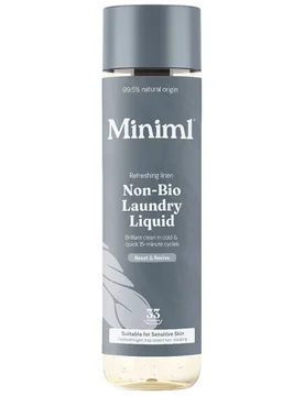 Non-Bio Laundry Liquid - Refreshing Linen - 1L - 33 Washes - Miniml - FashionsVida