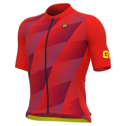 Maglia A Maniche Corte Square Red