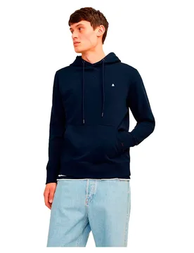 Sweat à Capuche Paulos Navy Blazer S - Jack & jones - FashionsVida