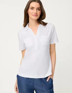 Polo Shirt Short Sleeves female - 36 - FashionsVida