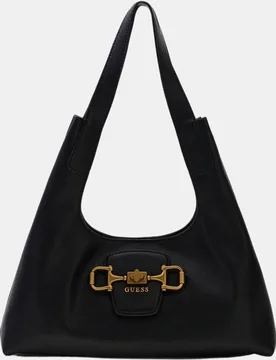 Bolso shopper con asas cortas y cierre metálico - Guess - FashionsVida