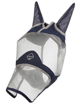 Fliegenmaske Armour Shield Pro Full Mask, navy/grey S - Le Mieux - FashionsVida