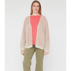 Chaqueta de mujer punto abierta