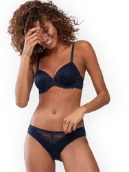 Reggiseno Bi Stretch LUXURIOUS blu notte blu 80C