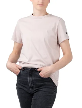 Crewneck Tee Taupe XS Damen - Champion - FashionsVida