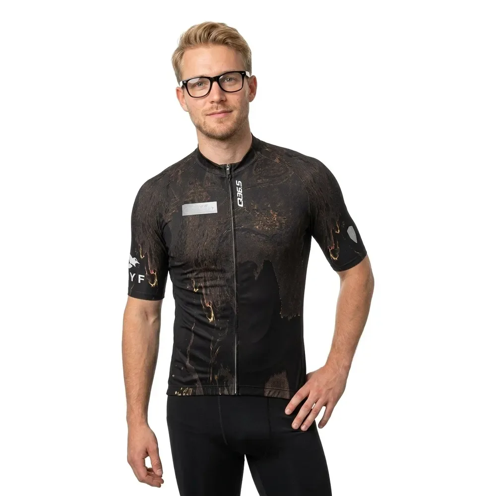 Maglia A Maniche Corte Gregarius Pro Ryf Black - Q36.5 - FashionsVida