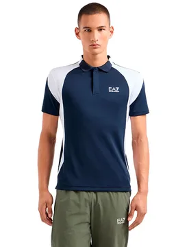 Ea7 Emporio Armani Polo à Manches Courtes 6dpf06_pjpcz Navy M - Giorgio Armani - FashionsVida