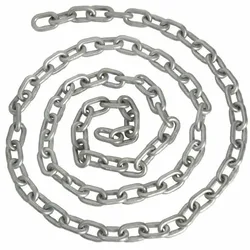 Iso Galvanized Chain 50 M 10 Mm Silver One Size unisex