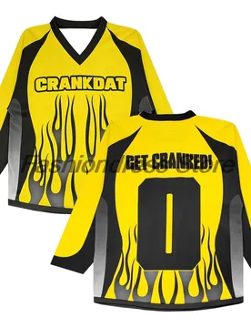 Crankdat Get Cranked Hockey Jersey 2026 Music Festival V-Neck Long Sleeve Loose Top Shirts Women Men Athletic T-shirt - Aliexpress - FashionsVida