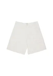 Pantalone Corto Uomo Canvas Cargo Shorts Cream