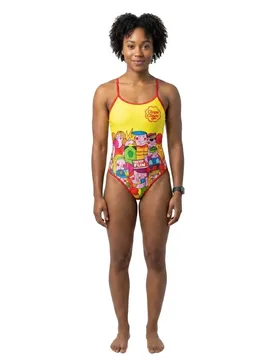 Chupa Chups Forever Fun Swimsuit Multicolor S Women - OTSO - FashionsVida