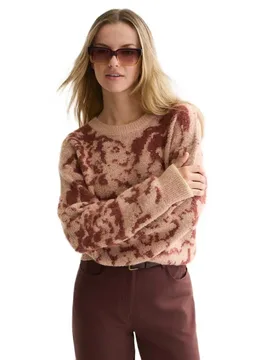 Pull U9b01789t Clouds Red S - Scotch & Soda - FashionsVida