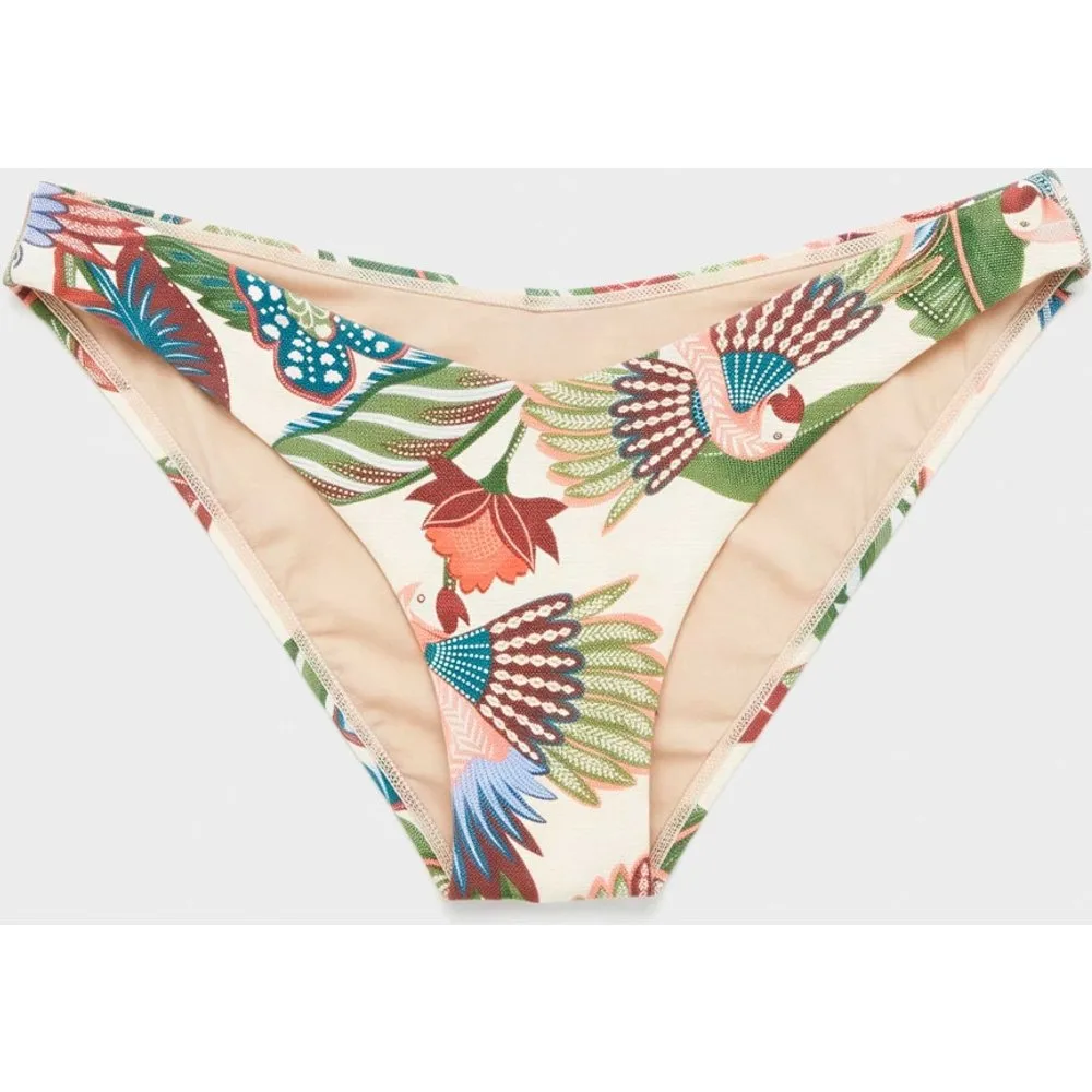 Braguita bikini corte en v en tejido de estructura - Gisela - FashionsVida