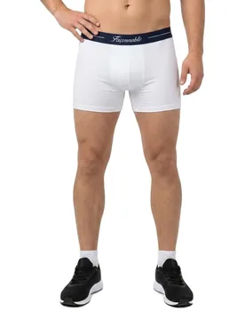 FaÇonnable Boxers Core 2 Unités White XL - Façonnable - FashionsVida