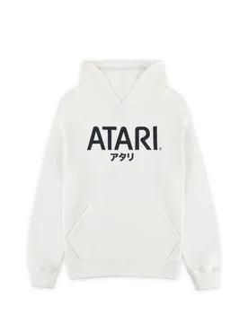 Gaming Kapuzenpullover - S bis XXL - für Männer - Größe S - weiß - Männer - male - Atari - FashionsVida
