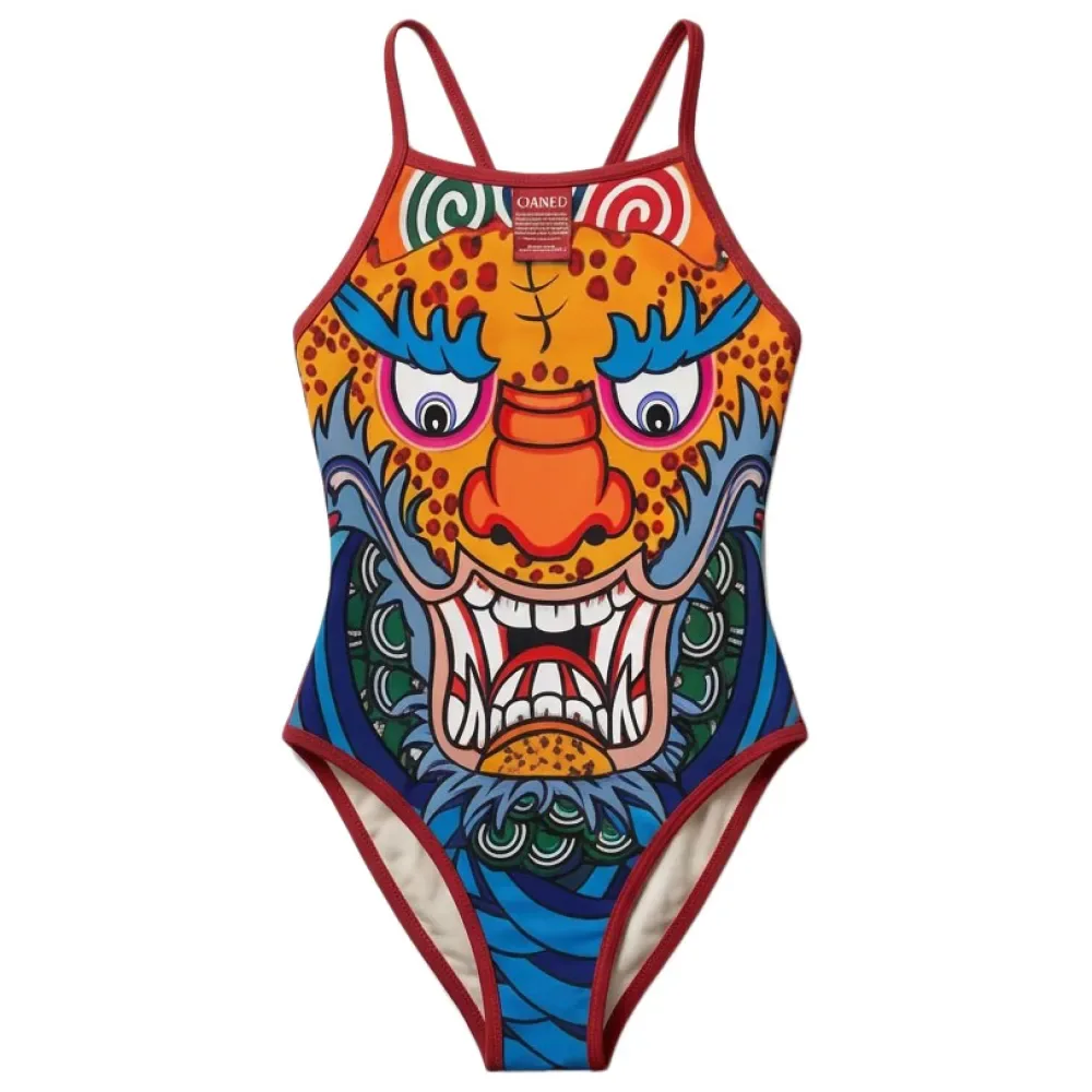 Bali Swimsuit Multicolor 8 Years Girls - TURBO - FashionsVida