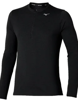 Langarmshirt Core Impulse - Noir - male - Size: M - Mizuno - FashionsVida