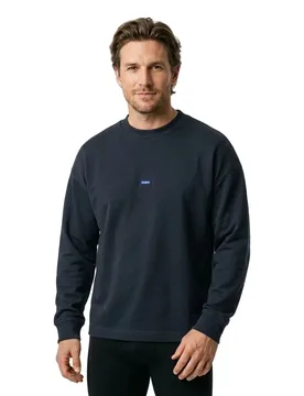 Hugo Felpa Nedro Blue Navy L - Hugo Boss - FashionsVida