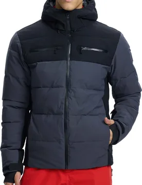 Doudoune de ski/snowboard stretch - Everman M Anthracite - Taille S - Gris - Icepeak - FashionsVida