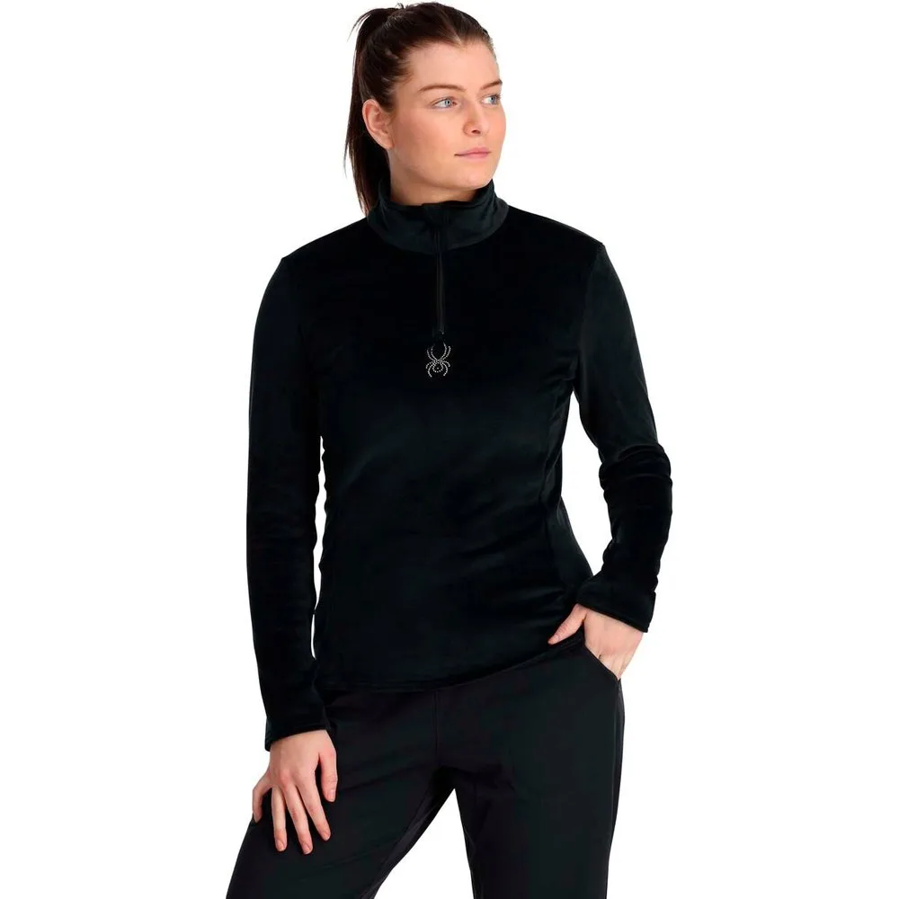 Forro polar de mujer Shimmer Bug 1-2 Zip - Spyder - FashionsVida