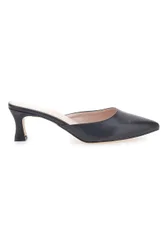 Ciabatte Mules Nere Con Tacco 3620 37