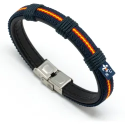 Pulsera Wake Up de hombre con bandera
