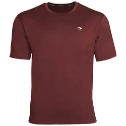 Ider Merino Short Sleeve T-shirt Wine XL Men