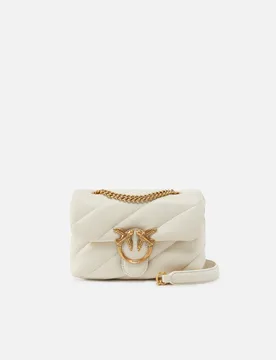 LOVE PUFF MINI CL SHEEP NAPPA SS26 - PINKO - FashionsVida