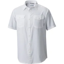 Utilizer ii camisa montaña manga corta hombre Blanco (S)