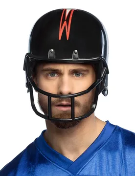 Football-Helm für Erwachsene schwarz - BOLAND BV - FashionsVida