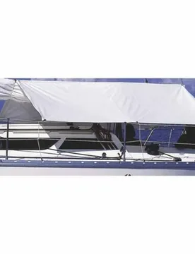 Bathtub Awning White PVC 3.10 x 2.90 m unisex - Plastimo - FashionsVida