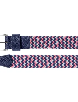 Gürtel Braided, braun/blau/pink s_m - FootJoy - FashionsVida