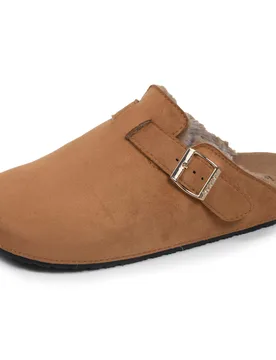 Mules Sabots fourrés Camel camel/camel 36 - Isotoner - FashionsVida