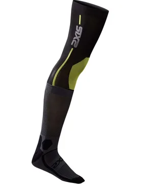Calze Lunghe Moto Cross KNEE BRACE S Nero Grigio taglia 36-39 - Sixs - FashionsVida