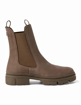 Womens Leather High Pull-On Chelsea Ankle Boots - - Size: 8 - Tamaris - FashionsVida
